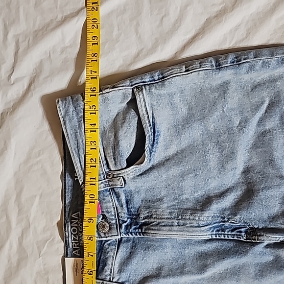 Arizona Jean Co Womens Size 15 Highest Rise Vintage Straight Jeans New - Picture 13 of 16
